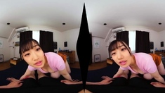 Fetish Asian Japanese Hardcore POV VR sex with buxom