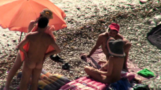Nude Girls Beach Voyeur