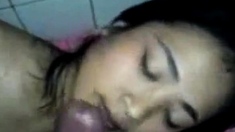 indonesia- spa girl gets a facial